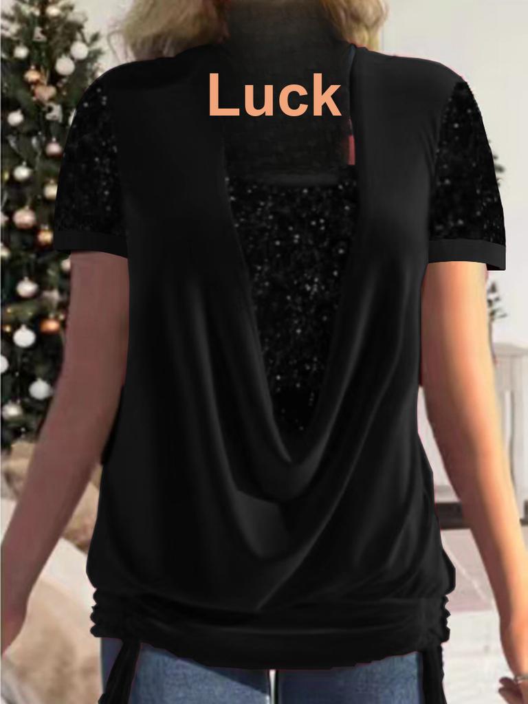 Летне-осенний новый стиль повседневная мода топ из двух частей женская футболка