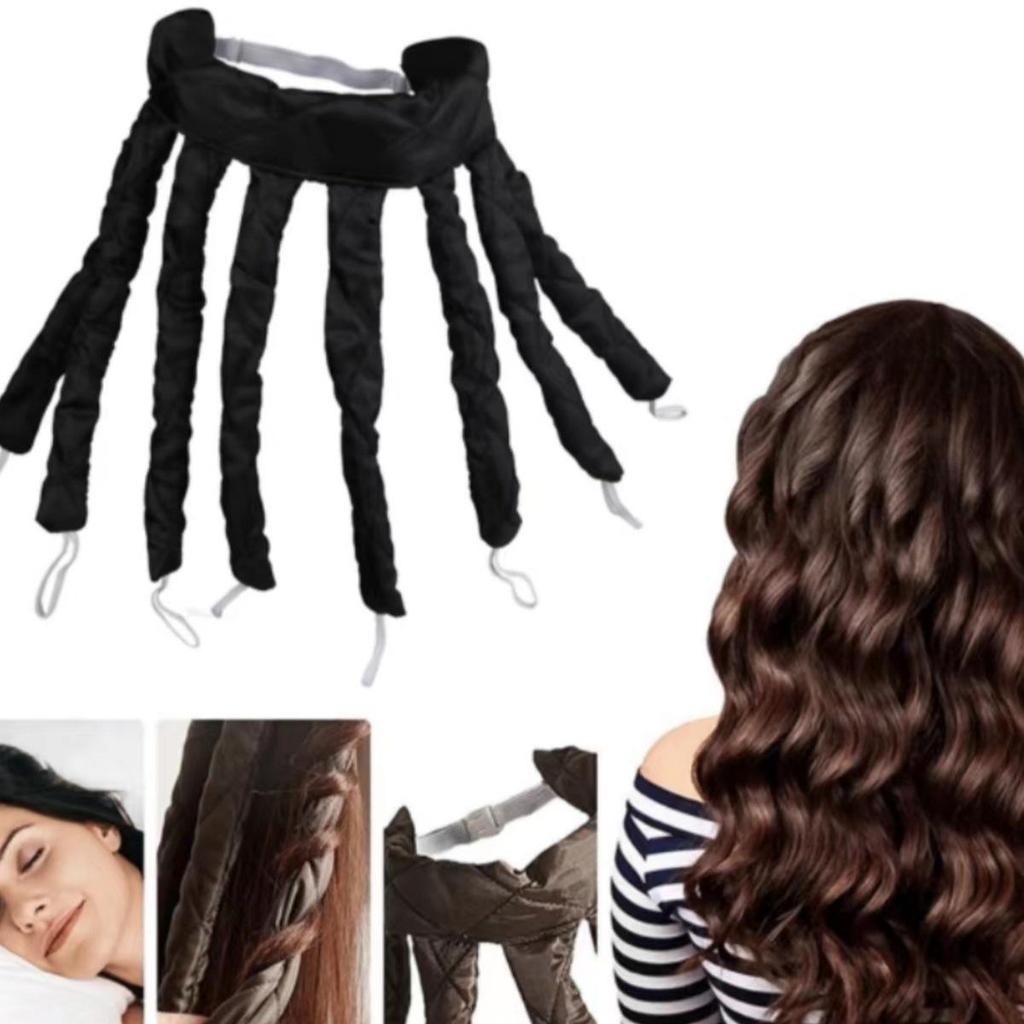 Octopus No-Heat Velcro Sleep Curling Iron - Gentle Big Wave Curls