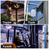 Xuzimaoyi Truck Universal Side Quick Installation Compatible with Farm and L x W Inches Mirror, Mirror, Trucks, Forklifts, Excavators, Tractors, 9.64