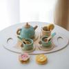 Children's Wooden Tea Set Role-playing Game, Boys and Girls Simulation Afternoon Tea Set Educational Toys