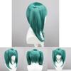 Hatsune Miku Vampire Cosplay Wig W/ Double Horsetail Hairpiece For Carnival Props