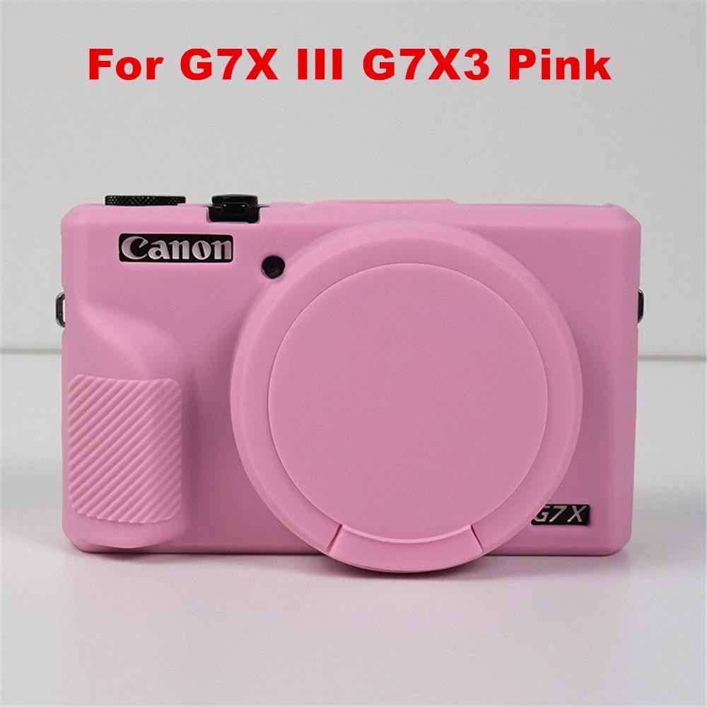 Чехол для Canon G7X Mark ii iii, Мягкий силиконовый чехол-накладка для корпуса камеры для Canon G7X Mark III II G7X2 G7X3 G7X II Цифровая камера