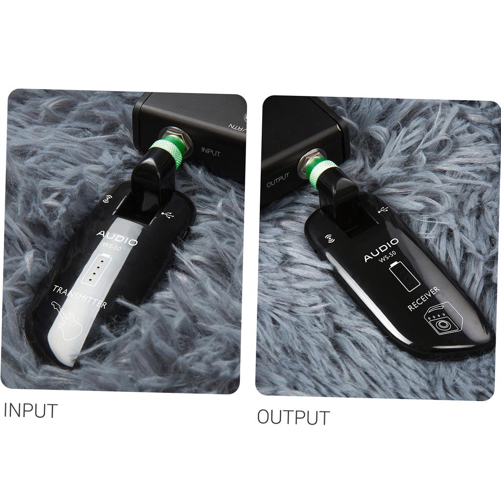 Цифровая беспроводная гитарная система SWIFF WS-50 UHF (Передатчик + Приемник) Дальность передачи 50 м