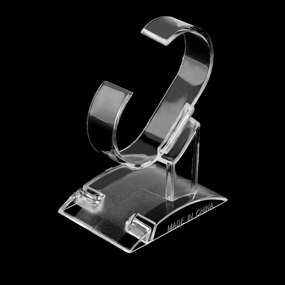 Plastic Watch Display Stand C-type Watch Storage Holder Practical Jewelry Display Holder
