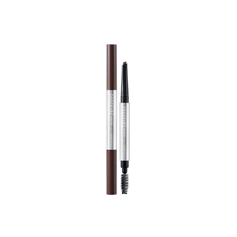Tony Moly The Shocking Brow Easy Flat 0.5g, 04 Reddish Brown, 2 Pcs.
