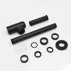 Stainless Steel Brass Black Bathroom Sink Siphon Drains Bottle Trap Pop-up Drain Bathroom Vanity Basin Waste Hardware
