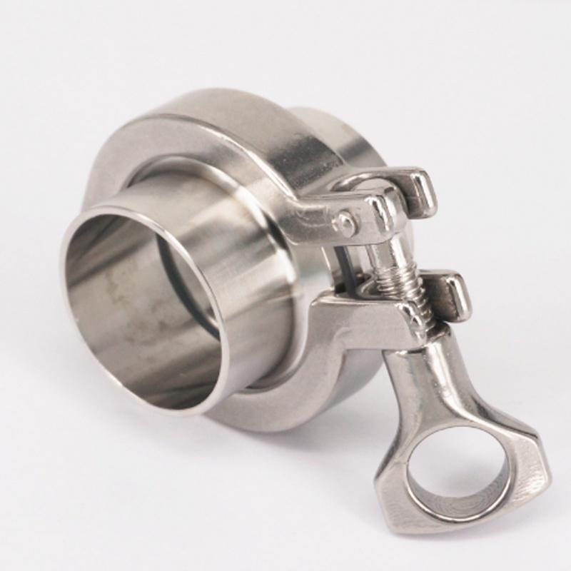 Exhaust V Band Clamp Flange Kit Auto Parts Stainless Steel For Turbo Exhaust Pipes V-Band Clamp Kit