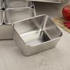 Japanese Style 304 Stainless Steel 2-Compartment Condiment Box