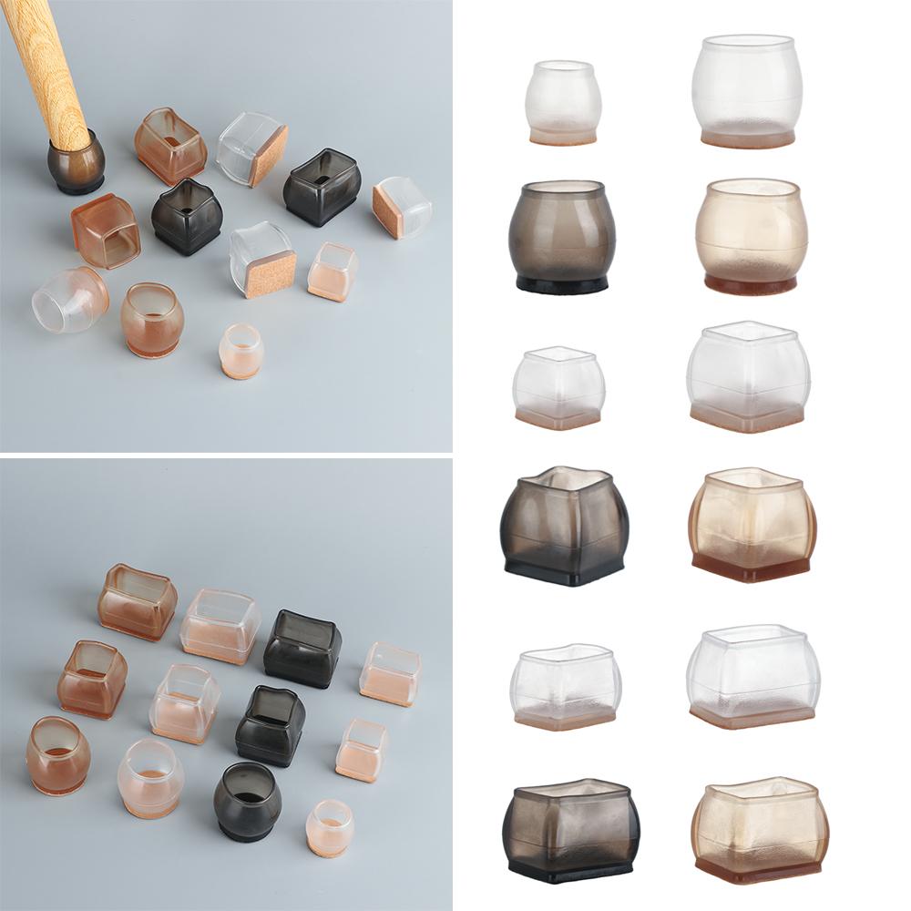 Protector Wear-resistant With Felt Furniture Feet Covers Table Pads Anti-slip Pad Chair Leg Caps