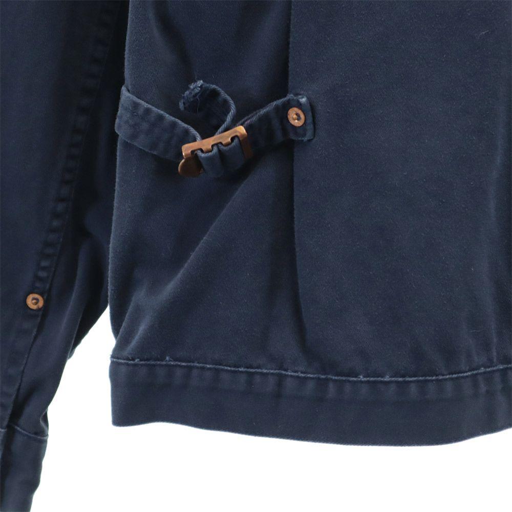 Ron Herman джинсовая хлопковая куртка M темно-синяя ДЖИНСОВАЯ мужская б/у