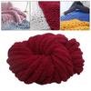 Chunky Chenille Yarn Thick Yarn Jumbo Gauge 7 Plush Yarn Acrylic Bulky Yarn for Bed Hand Knitting Crochet Throw Cushion