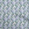 Cotton Flex Medium Blue Fabric Abstract Watercolor Floral Sewing Fabric By The Yard Printed Diy Clothing Sewing Supplies 40 Inch