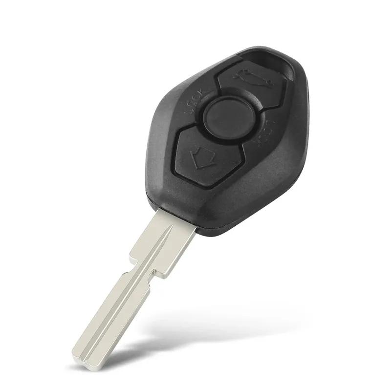 KEYYOU 10Pcs Original HU92 HU58 Blade Remote Car Key Shell For BMW 3 5 7 SERIES Z3 Z4 X3 X5 M5 325i E38 E39 E46 Key Case Housing