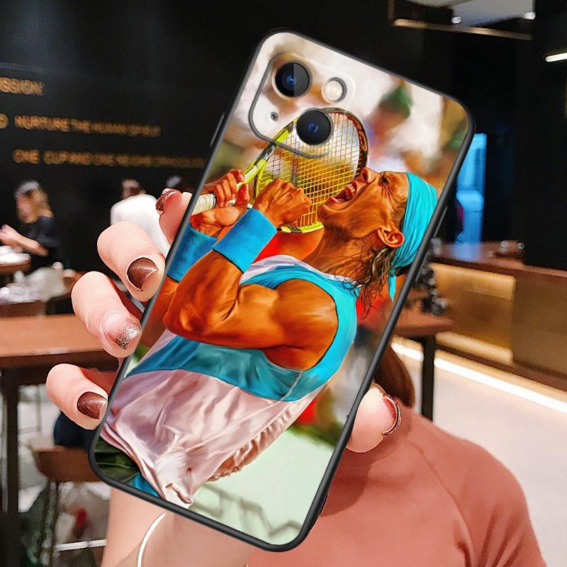 Чехол Rafael Nadal для iPhone 11 12 13 14 15 16 Pro Max Mini X XS XR 14 Plus Защитная крышка