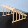 Solid Wood Multi-Tier Plant Display Shelf