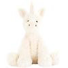 Jellycat Wavy Fur Series Animal Unicorn Cute White Doll Plush Doll 23cm Tall