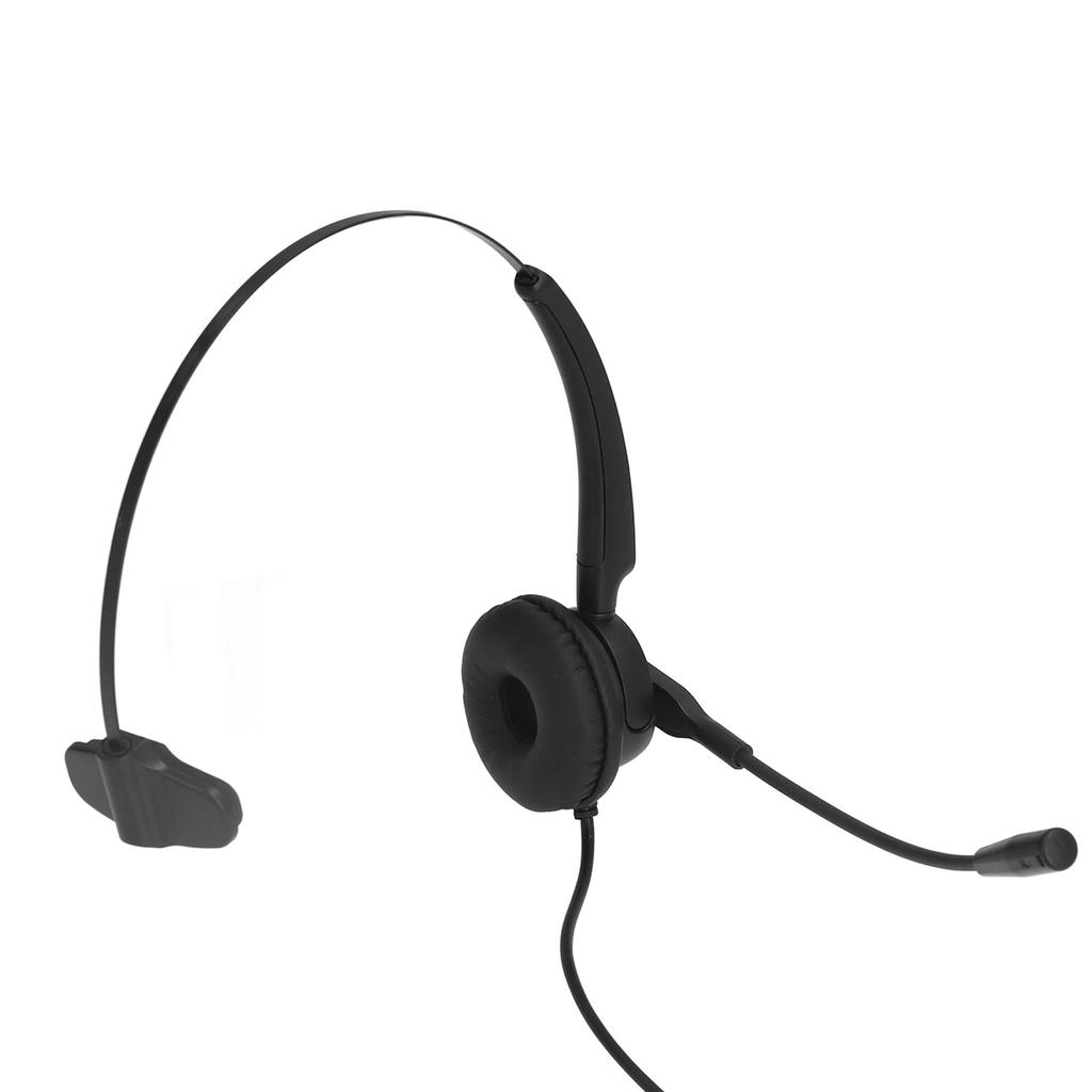 Гарнитура для колл-центра USB Регулируемая проводная сервисная гарнитура с микрофоном с шумоподавлением для Offi
