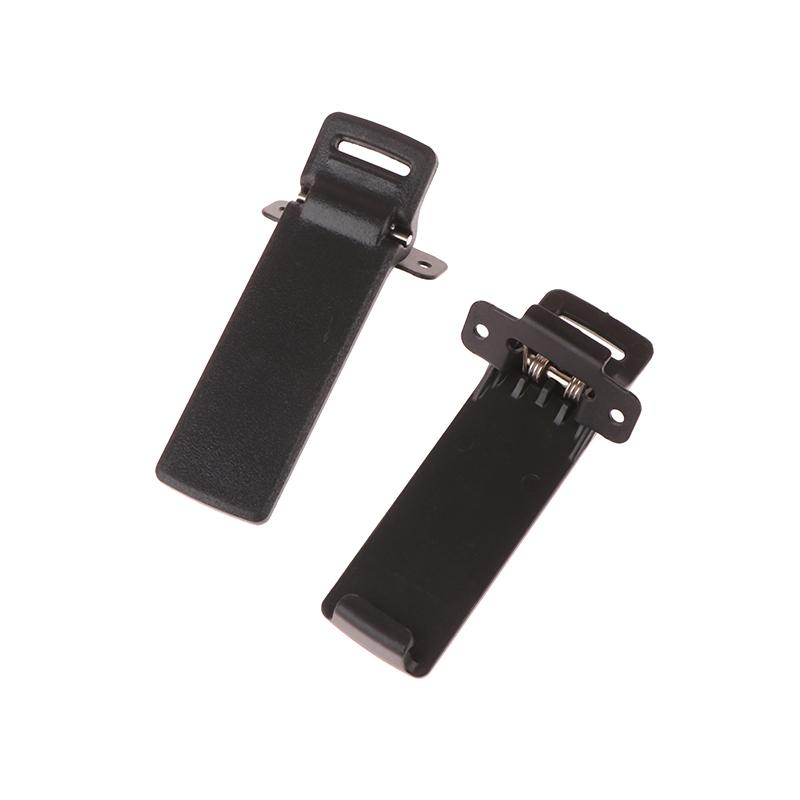 2Pcs Belt Clips Walkie Talkie Spare Part Back Belt Clip For Baofeng 2-Way Radio Uv5R Accessories