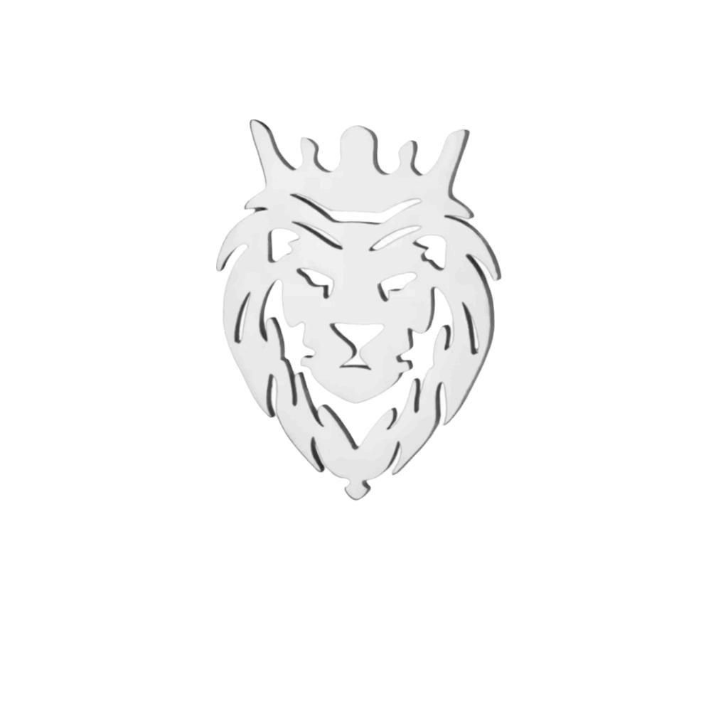 Wolf Suit Collar Badges Stainless Steel Phoenix Brooches Vintage Lapel Pins Trendy Gift