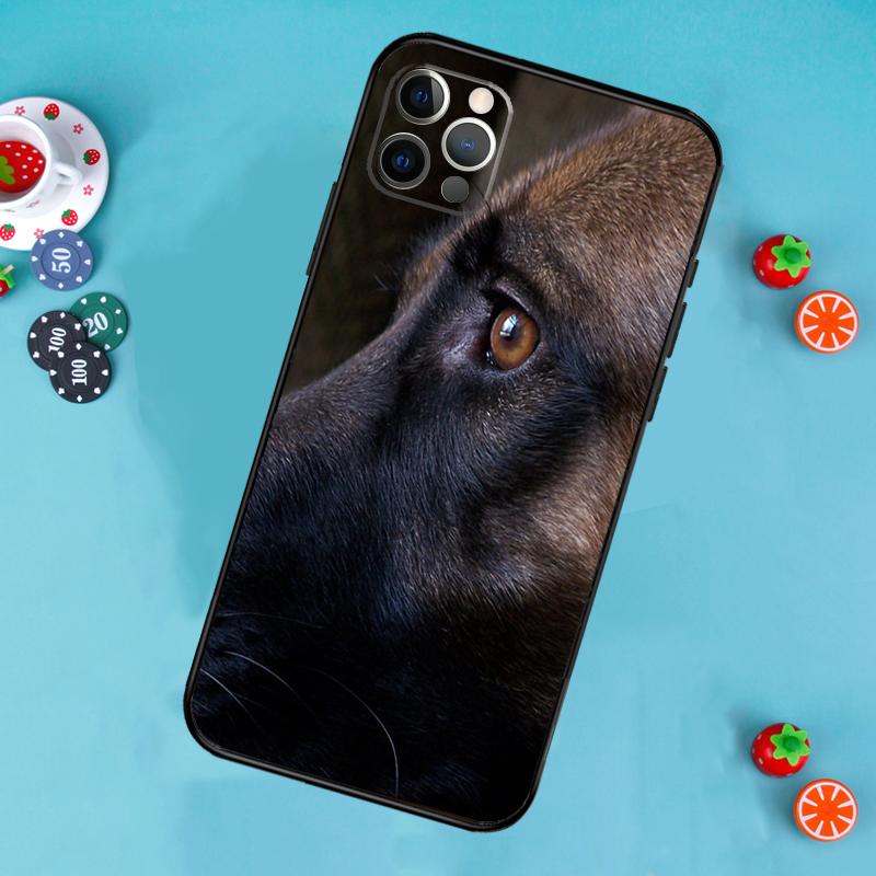 German Shepherd Dog Phone Case For iPhone 17 Air 15 14 13 12 11 16 Pro Max 13 12 mini 15 16 Plus 16e Cover Funda