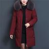 Женская верхняя одежда, пальто с искусственным капюшоном, длинные куртки с хлопковой подкладкой, карманные пальто