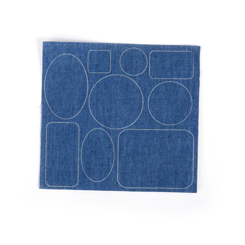 Утолщенные джинсовые самоклеящиеся наклейки для джинсов с отверстиями, бесшовные ремонтные заплатки, организация