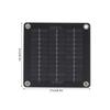 10W Portable Solar Panel Kit 12V Solar Battery Charger Maintainer for Car Motorcycle Tractor