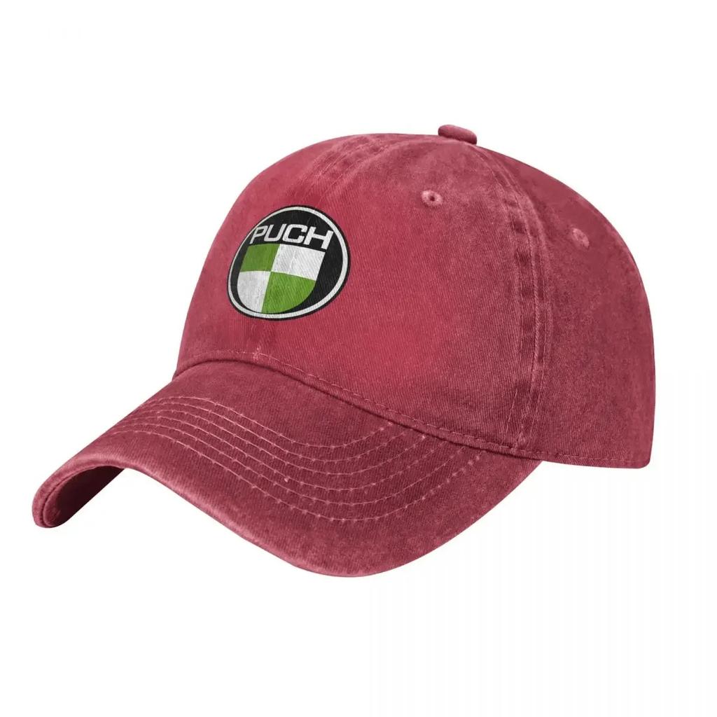 Puch Logo Fashion Baseball Cap Peaked Cap Unisexs Hat Womens Cap Hats