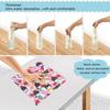 Kitchen cloth Japanese style pattern pink doll design floral wiping absorbent quick-drying stain removal dishcloth set 6 stylish cleaning household