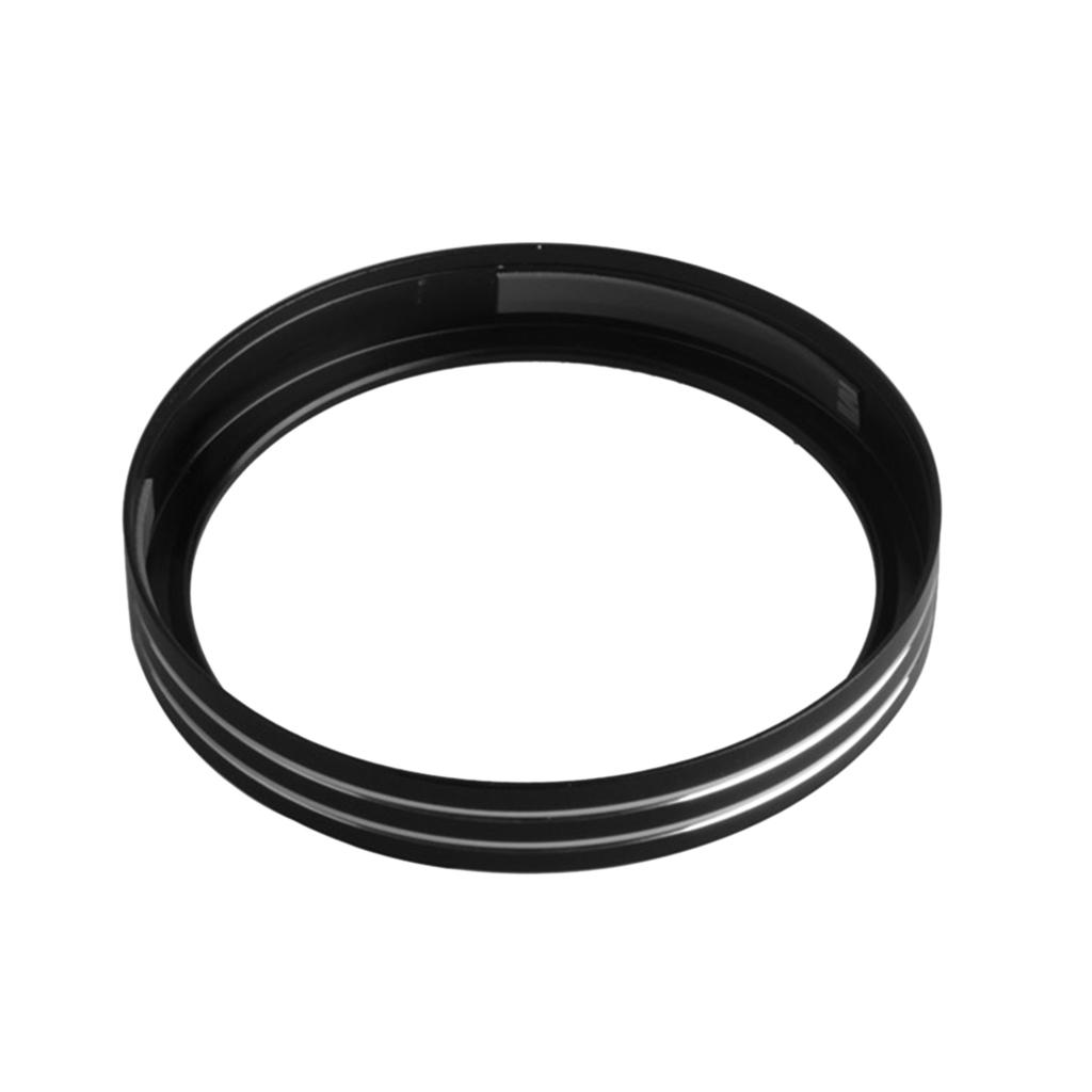 Aluminium Alloy Gauge Bezel Kit Black Speedometer Trim Motorcycle Accessory for 883 1200 Street Bob Durable Design