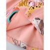 Foreign Trade Children's Clothing Pink Unicorn Girls' Dress Autum New Style Kidsren's Pure Cotton Long-Sleeved Princess Dress for Babies