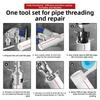 7pcs/set Dies Reamer Plumbing PPR Pipe Kit Water Pipe Repair Tools  Plumbing Applications