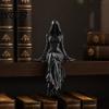 Декор комнаты в викторианском стиле 3D-печатная фигурка Богини Жнеца, Эфирная фигура в капюшоне, Статуя Темной Леди, Фэнтези Готика Коллекционная для