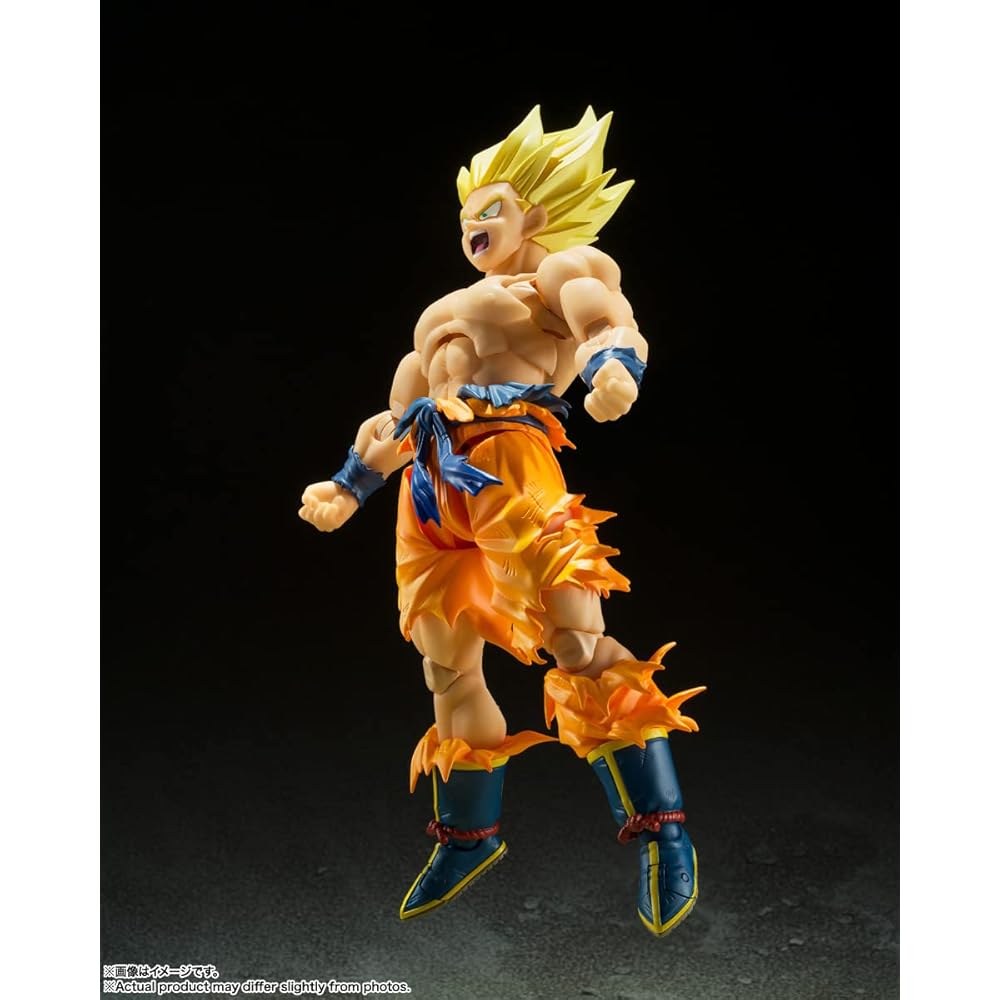 СТРАНЫ ТАМАШИИ Ш. Фигурка Dragon Ball Super Saiyan Goku от Figuarts 145 мм ABS ПВХ Окрашенная Подвижная Фигурка