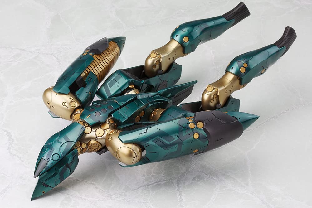 Kotobukiya Metal Gear Solid 4 Guns of the Patriots Metal Gear RAY Масштаб 1/100 Пластиковый Сборный Набор, Приблизительно 210 мм в Длину, Цветное Литье, KP266X