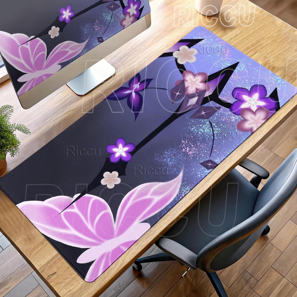 Mouse Pads Honkai Star Rail Cyrene Aesthetics Desk Mats Mechanical Keyboard Carpet Table Pads Computer Accessories Non-slip Mats