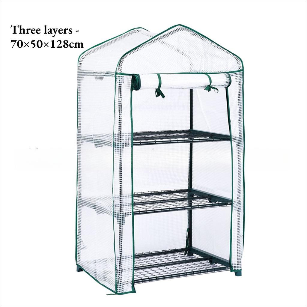 Компактная уличная теплица для цветов и овощей – Защита от солнца, дождя и изоляция для использования на балконе или в саду(Кронштейн не входит в комплект.)