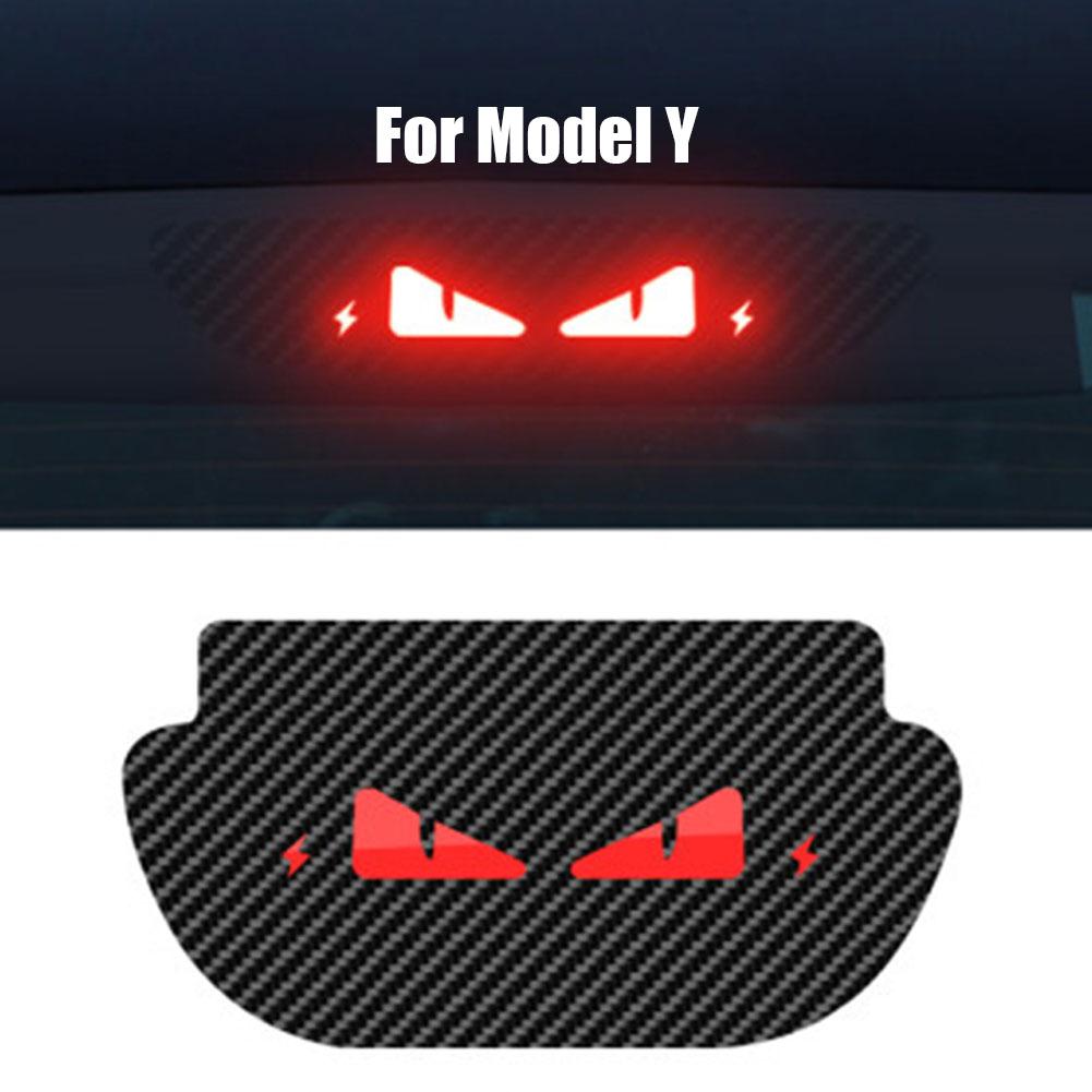 Принимаем индивидуальные наклейки на задние фонари Tesla Model 3 Y Car High Mounted Brake Board с акриловой проекционной доской
