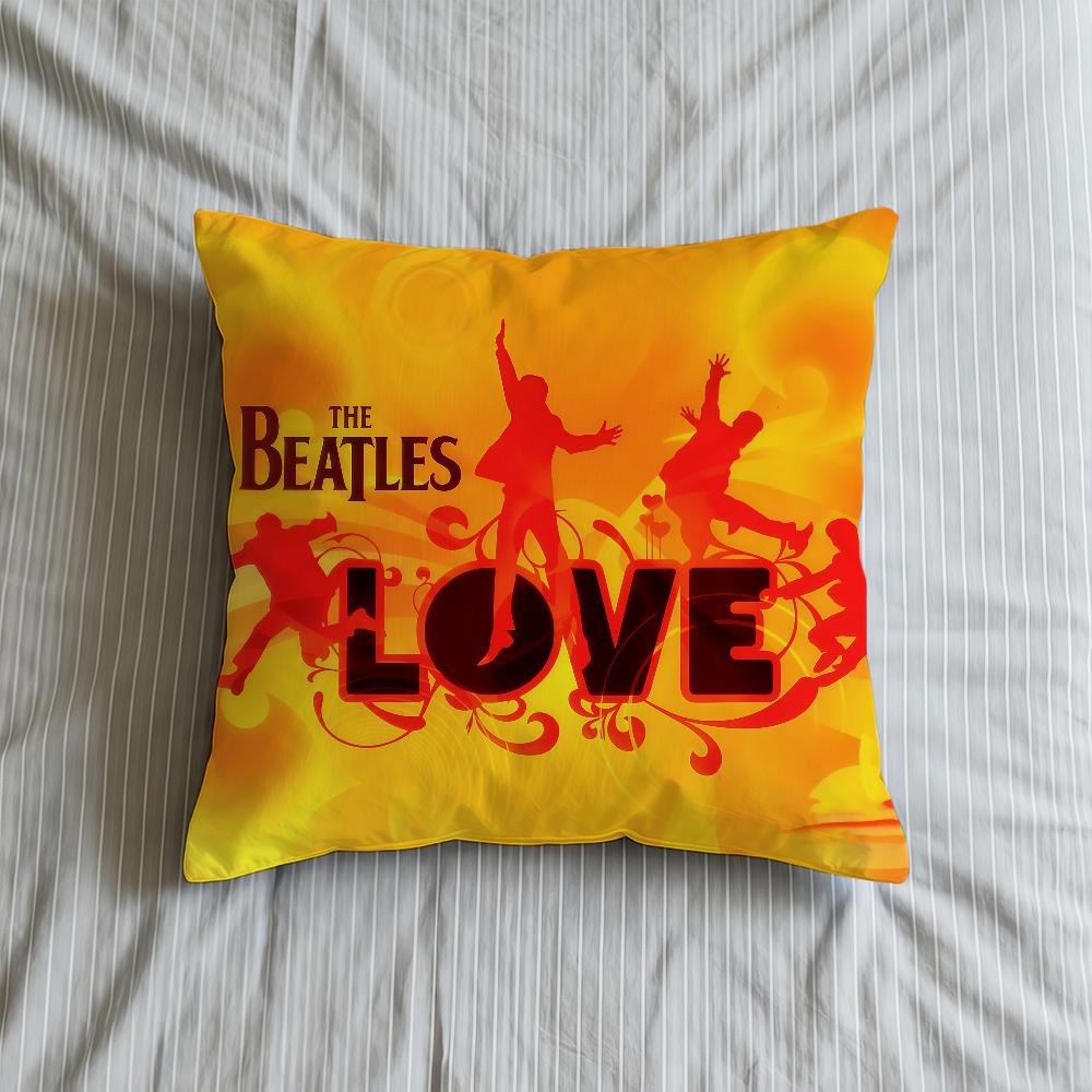 Подушка Полоса SN Чехол Мягкий Чехол Диван Рок Гостиная B-BbeatleS-ES Комната Дом Удобный Офис Декор Защитная Подушка
