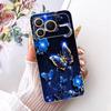 For Honor Power 2 5G Case SER-AN00 Luxury Girl Peacock Painted Cover Soft Slim Phone Case For Honor Power Power2 5G Fundas Coque