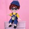 Fashion Obitsu 11 Accessories Suit Clothes Jeans Jumpsuit  Ob11 Gsc 1/8 1/12 Bjd Molly Body