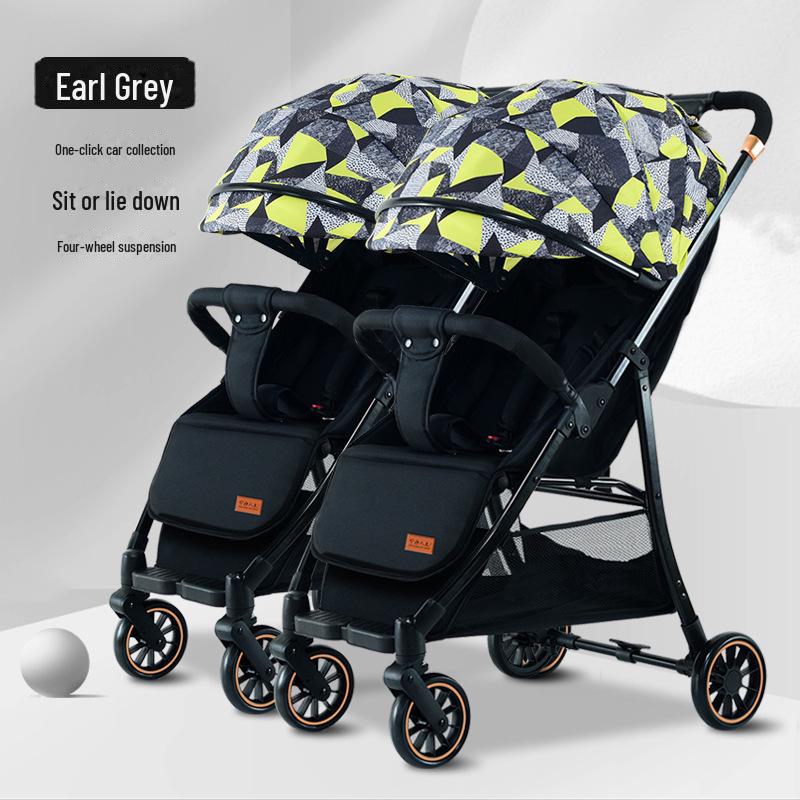 Легкая коляска для близнецов: Складной, сидячий и лежачий вариант для детей