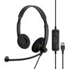 EPOS IMPACT SC 60 USB ML Stereo Headset Microsoft Teams Comfortable Fit - Noise-cancelling Microphone, In-line Controls, Certification,