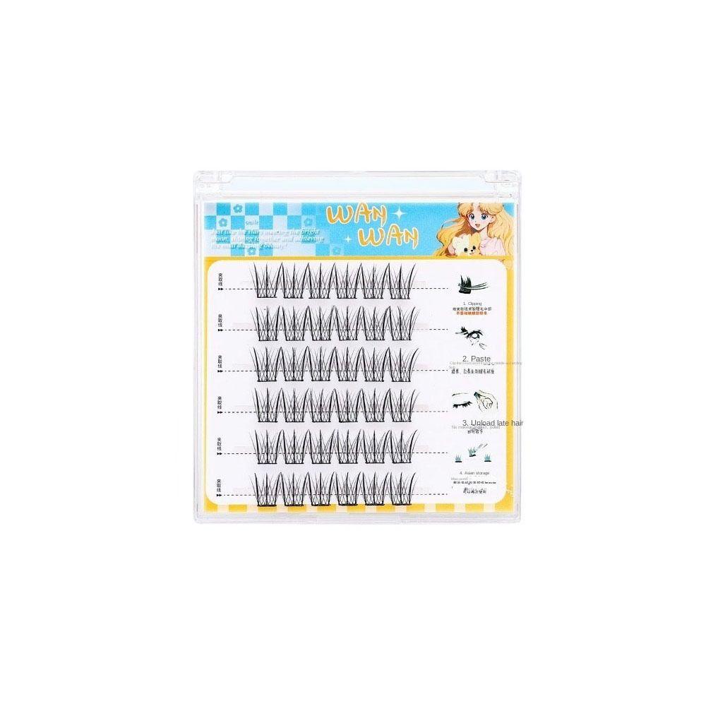 Sweet Adhesive False Eyelashes Makeup False Eyelash Clusters Grafting Lashes