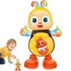 Мультяшные обучающие игрушки для дошкольников с музыкой и светом, интерактивное поющее животное, рождественские и дни рождения подарки для мальчиков и девочек