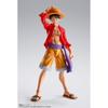 TAMASHII NATIONS BANDAI SPIRITS SHFiguarts ONE PIECE Monkey D. Луффи - Вторжение Онигасимы - Приблизительно. 145 мм подвижная фигурка из окрашенного АБС и ПВХ пластика