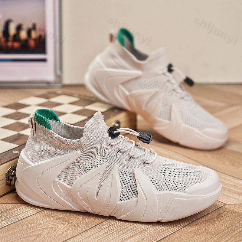 Модная мужская повседневная спортивная обувь, дышащая сетка, противоскользящая, для активного отдыха, для горного туризма, для пеших прогулок, мужской большой размер, осень 2025