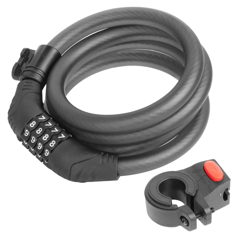 Anti-Theft Ideal Locks 4 Digit Code KickScooter Password Lock for Segway Ninebot ZT3 G2 G30 F2 E2 Electric Scooter Parts