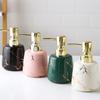 Ceramics Hand Sanitizer Bottle Marbling Lotion Bottle Shower Gel Press The Bottles Bathroom Supplies Hand Soap Dispenser Bottle