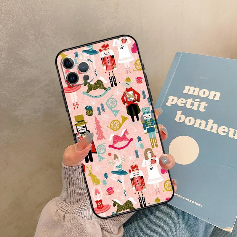 Nutcracker Case For 17 Air iPhone 16 15 14 13 12 11 Pro Max 12 mini XR 15 16 Plus 16e Back Cover Shell